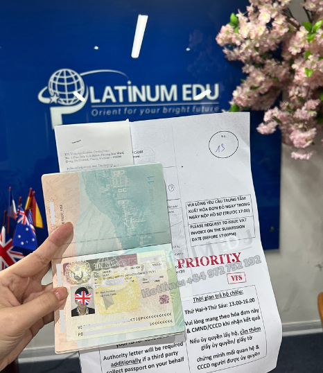 Platinum Edu xử lý thành công Visa Định Cư con theo mẹ cho cháu Tiệp